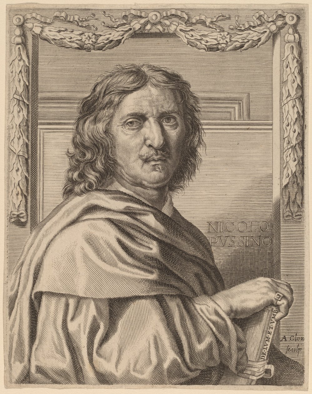 Nicolas Poussin da Albert Clouet