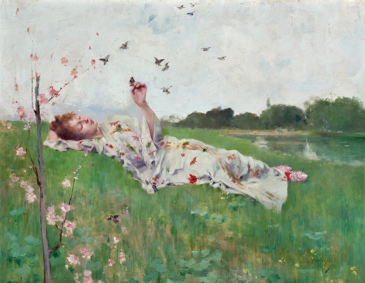 Uccelli canori da Albert Emile Artigue
