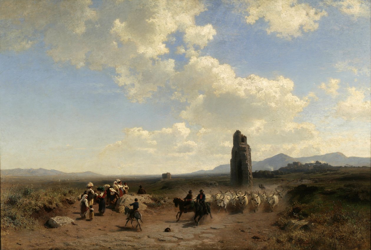 La campagna romana da Albert Flamm