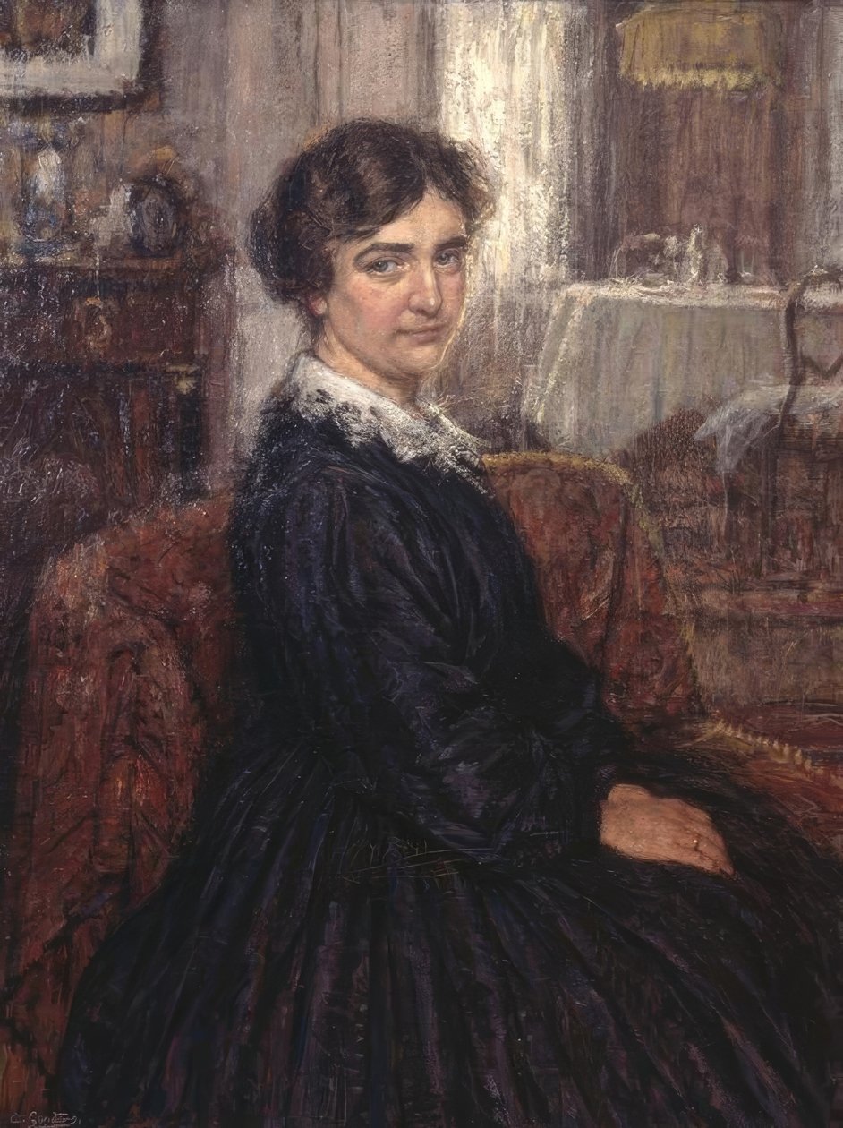 Ritratto di signora da Albert Geudens
