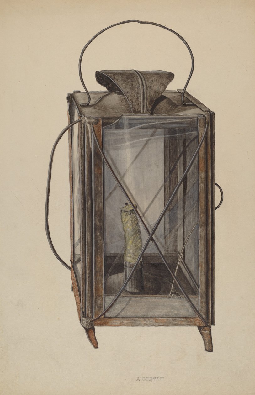 Lanterna per Candela da Albert Geuppert