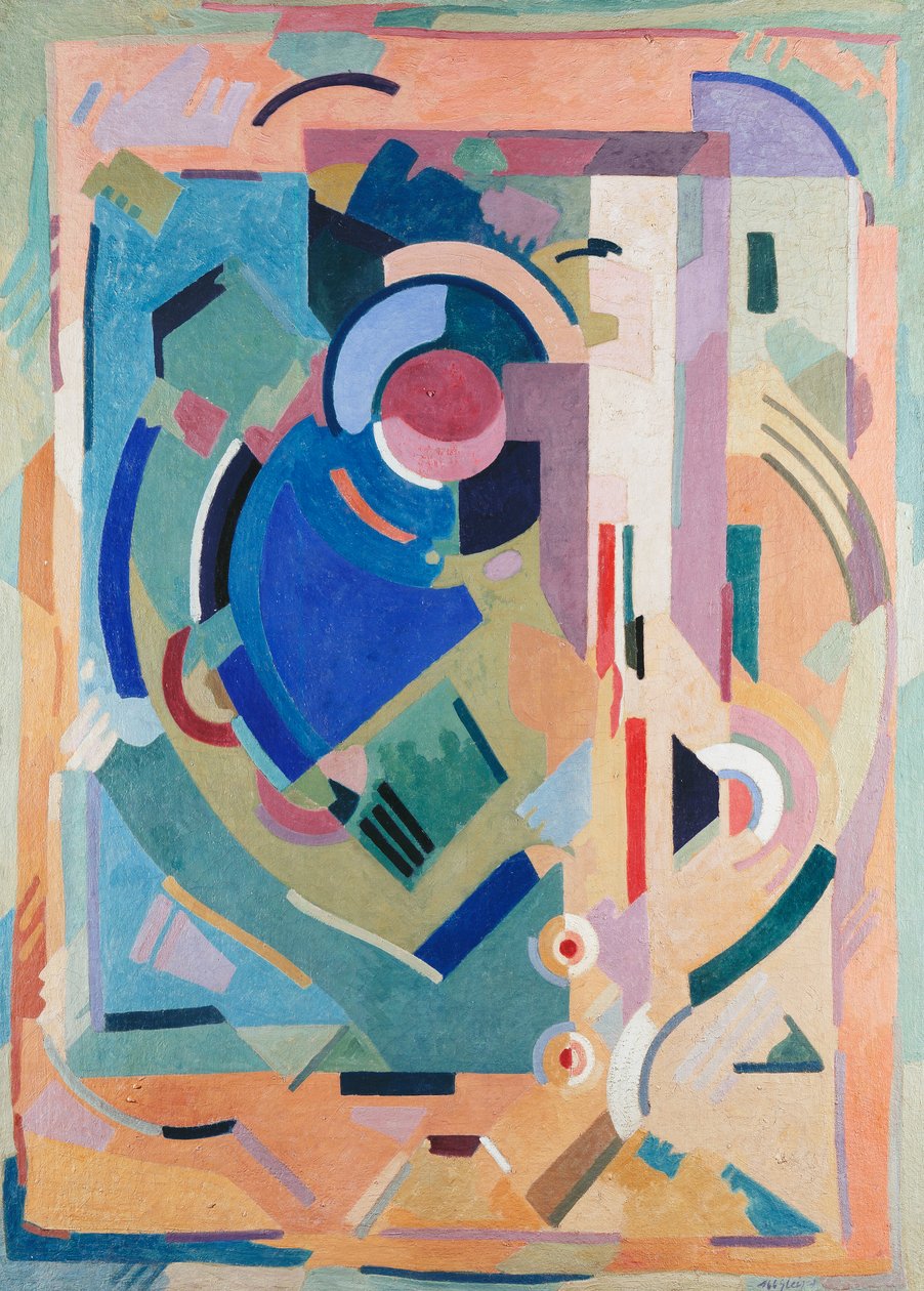 Composizione astratta; Composizione astratta da Albert Gleizes
