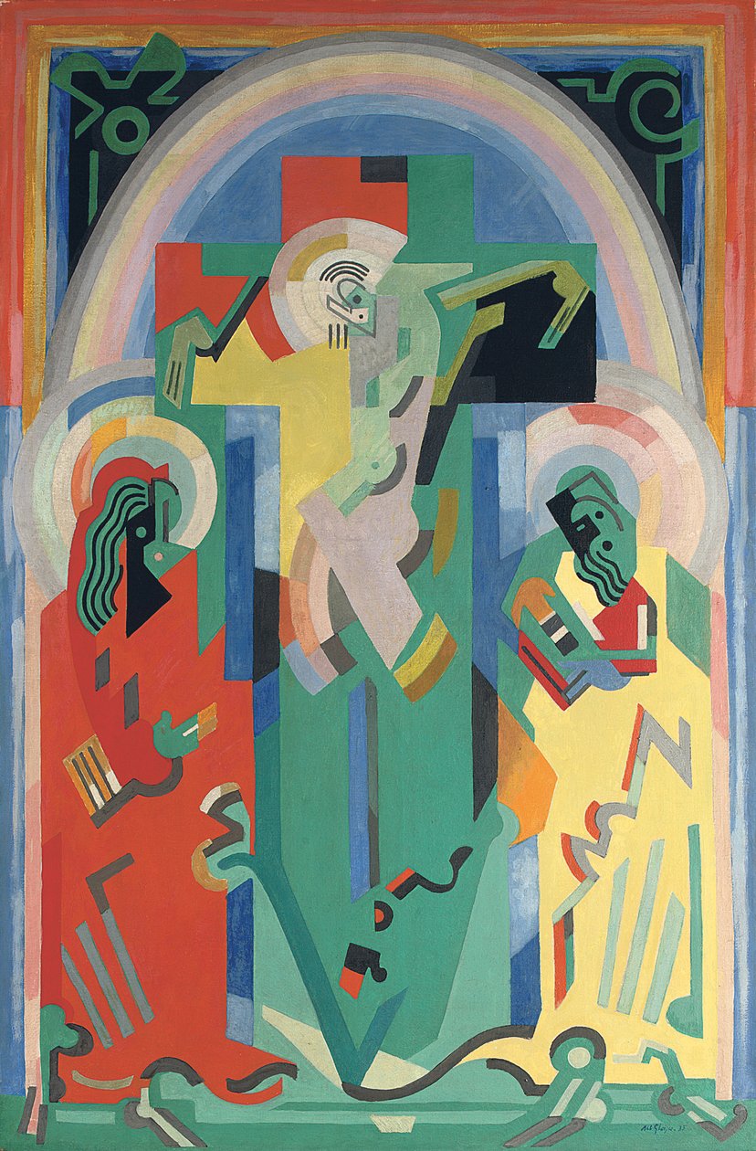 Crocifissione, 1935 circa (olio su tela) da Albert Gleizes