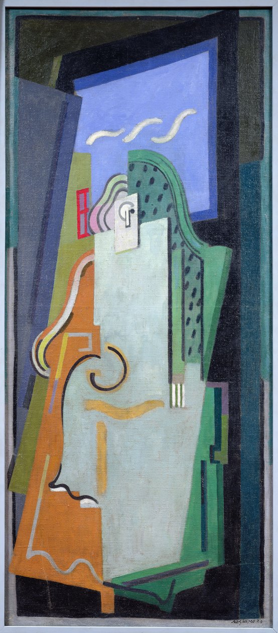 La figura blu da Albert Gleizes