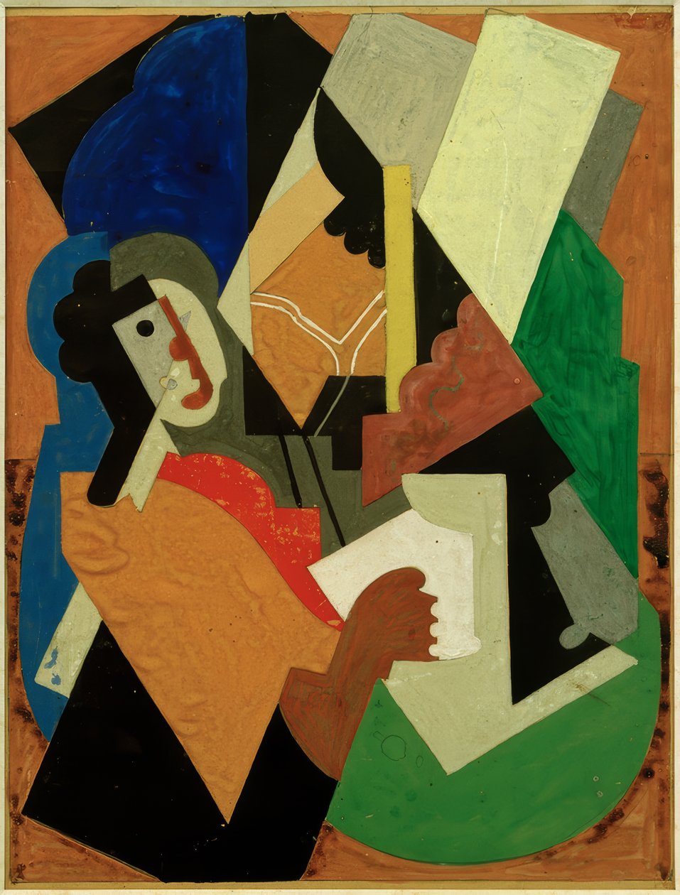 Donna a tavola da Albert Gleizes