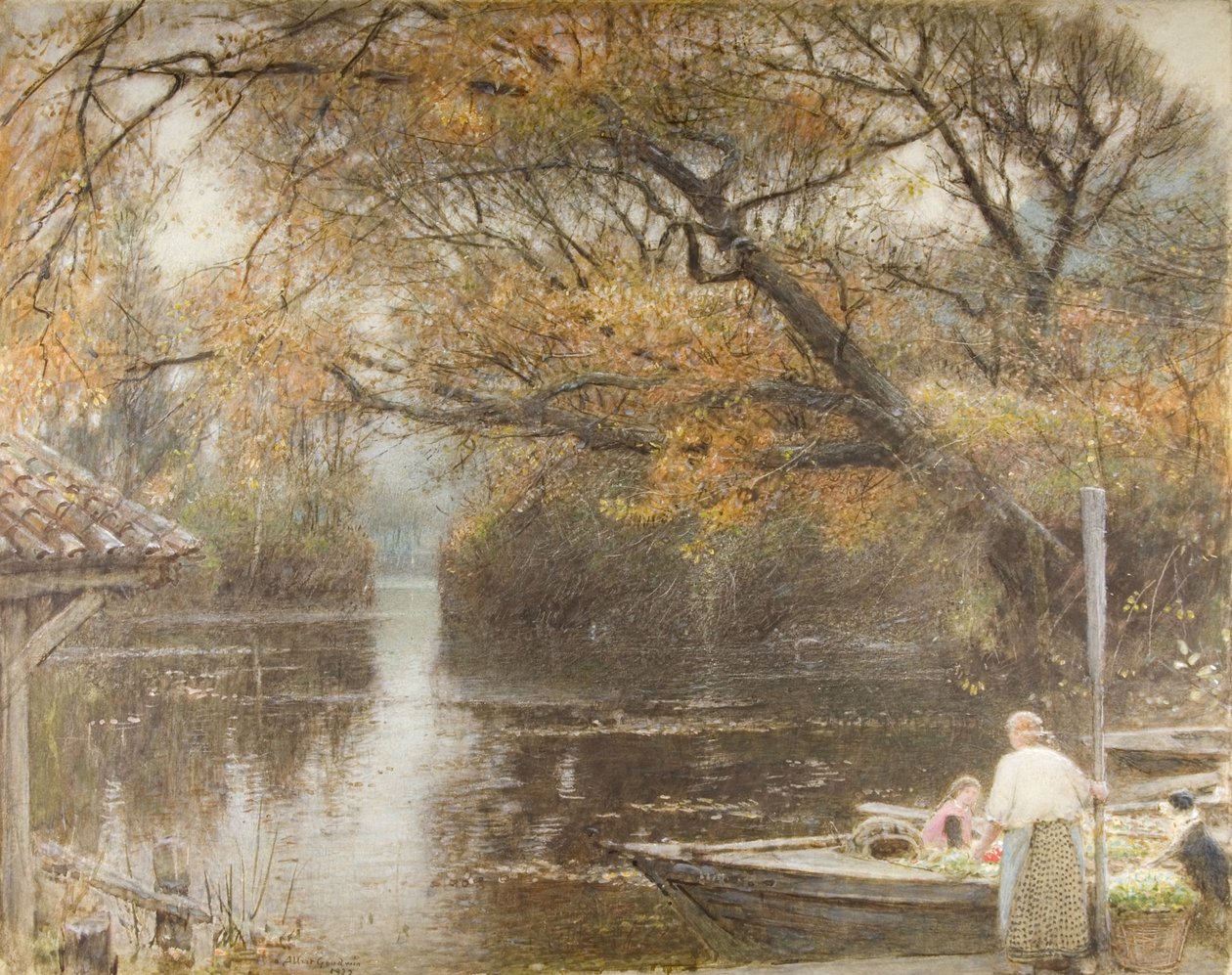 Bagliore autunnale da Albert Goodwin