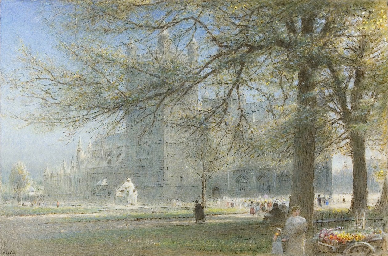 Cattedrale di Exeter da Albert Goodwin