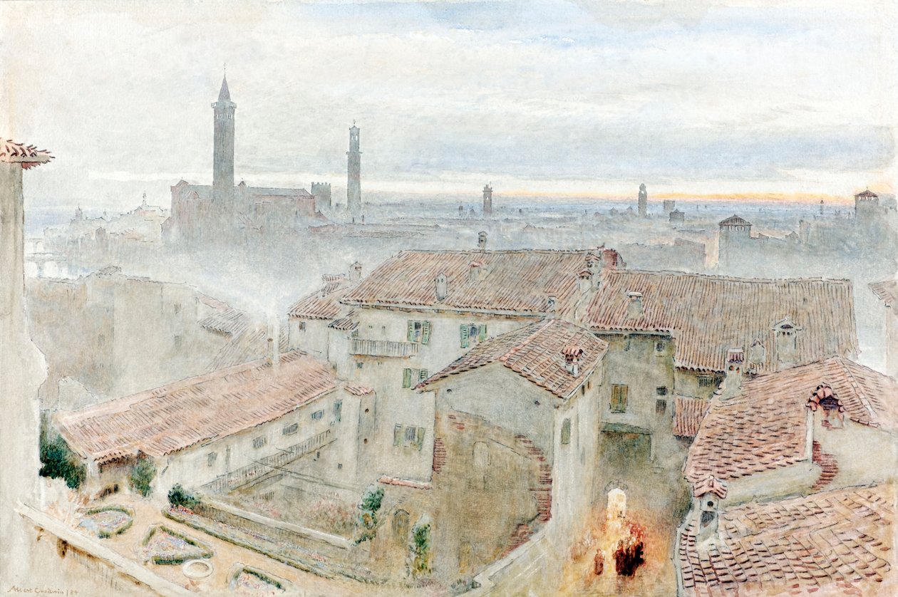 Firenze da Albert Goodwin