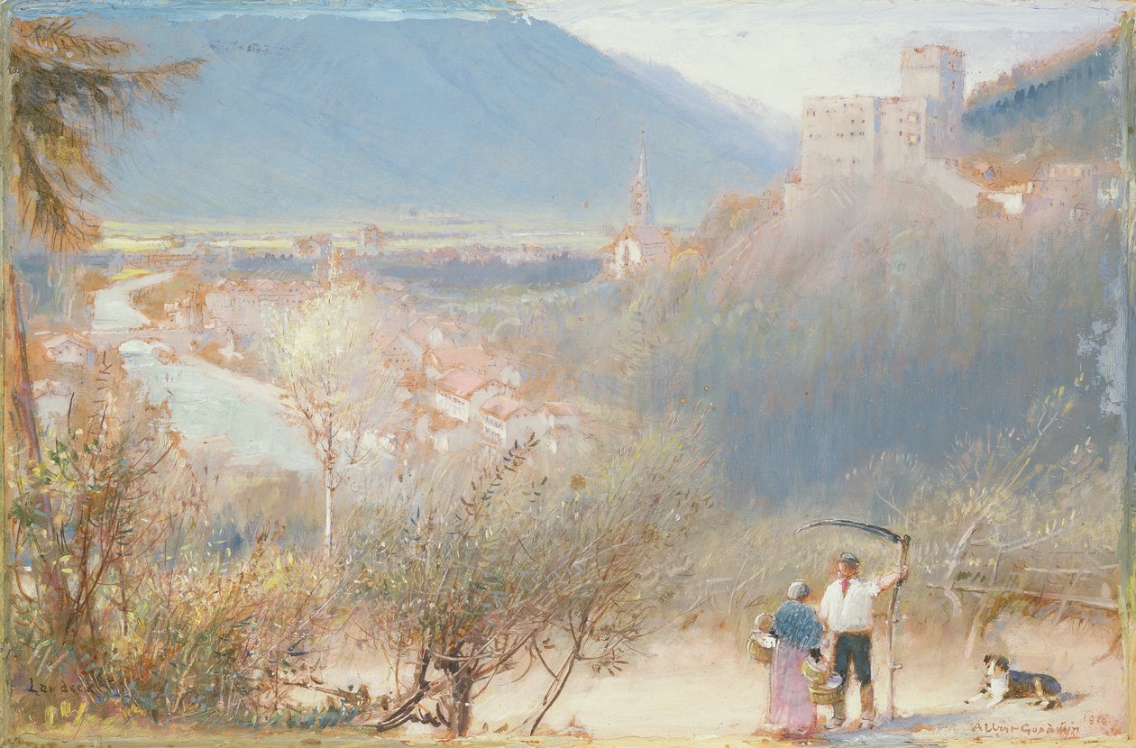 Lardeck, 1910 da Albert Goodwin