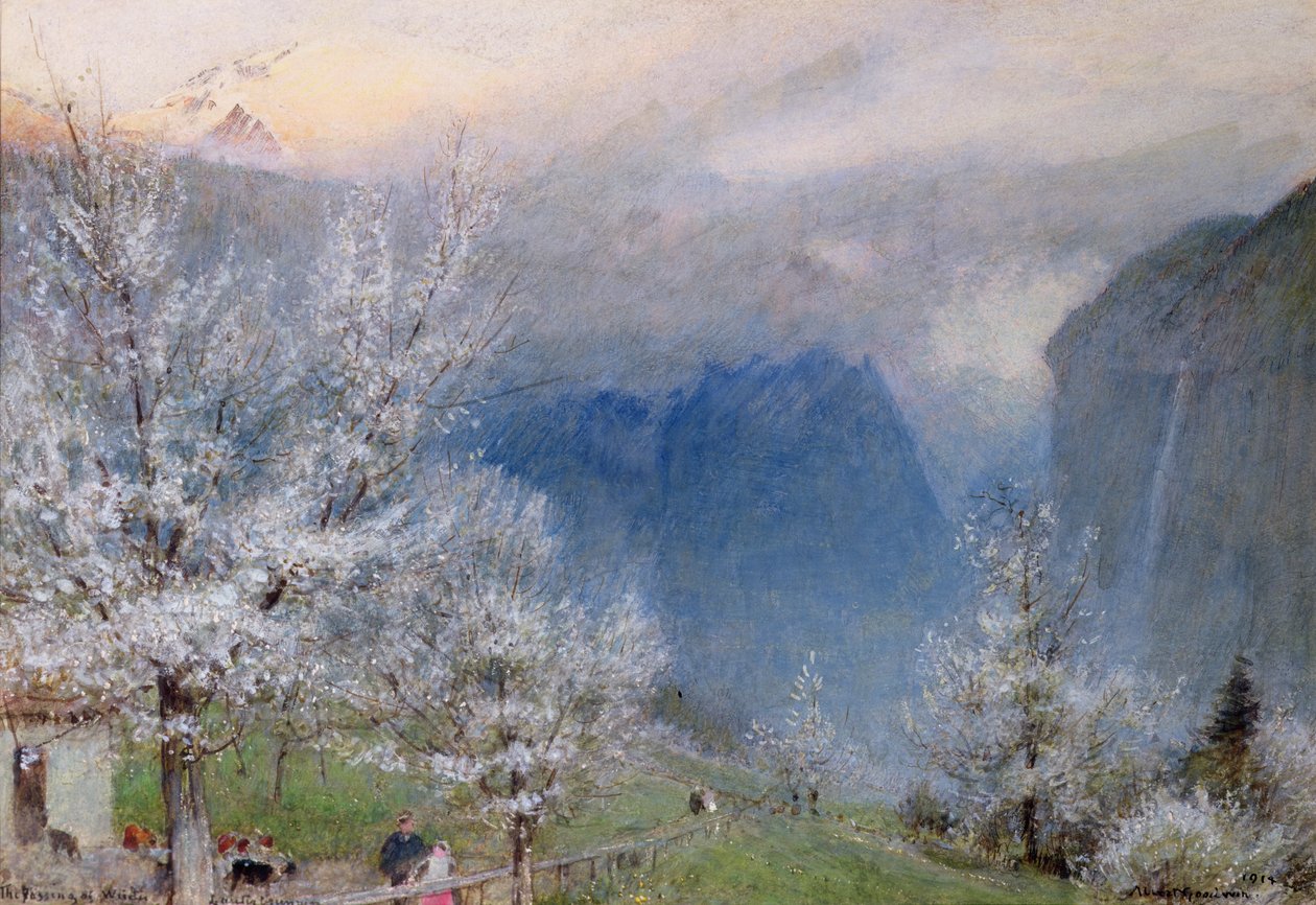 Lauterbrunnen da Albert Goodwin