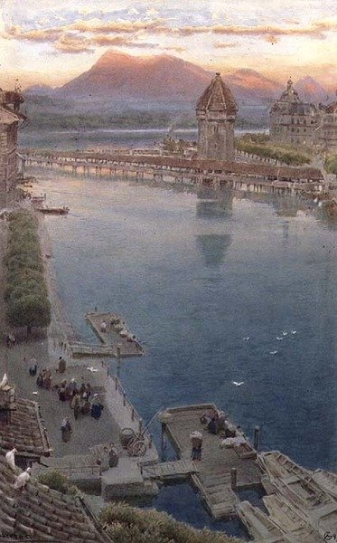 Lucerna da Albert Goodwin