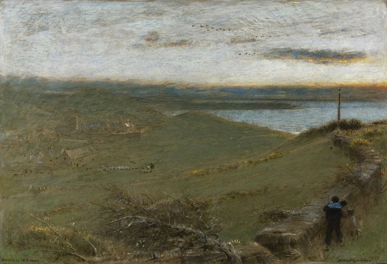 Morthoe, North Devon da Albert Goodwin