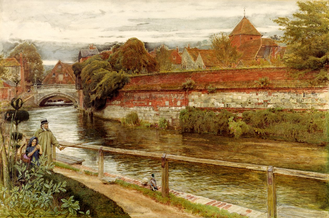 Vecchie mura, Winchester da Albert Goodwin