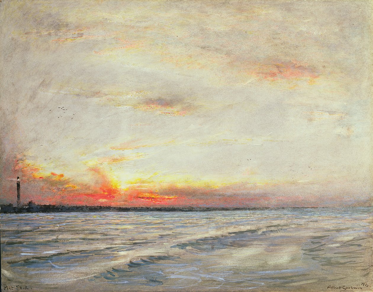 Port Said, Saida, Libano da Albert Goodwin