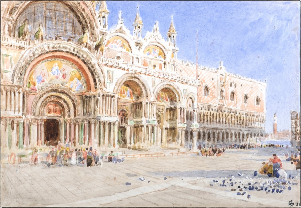 San Marco, Venezia da Albert Goodwin