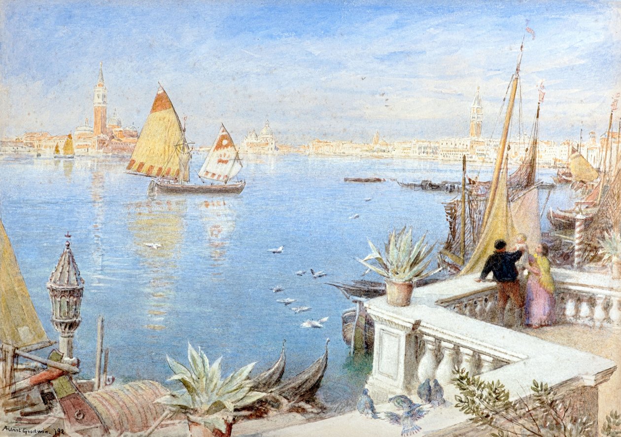 Venezia 1892 da Albert Goodwin