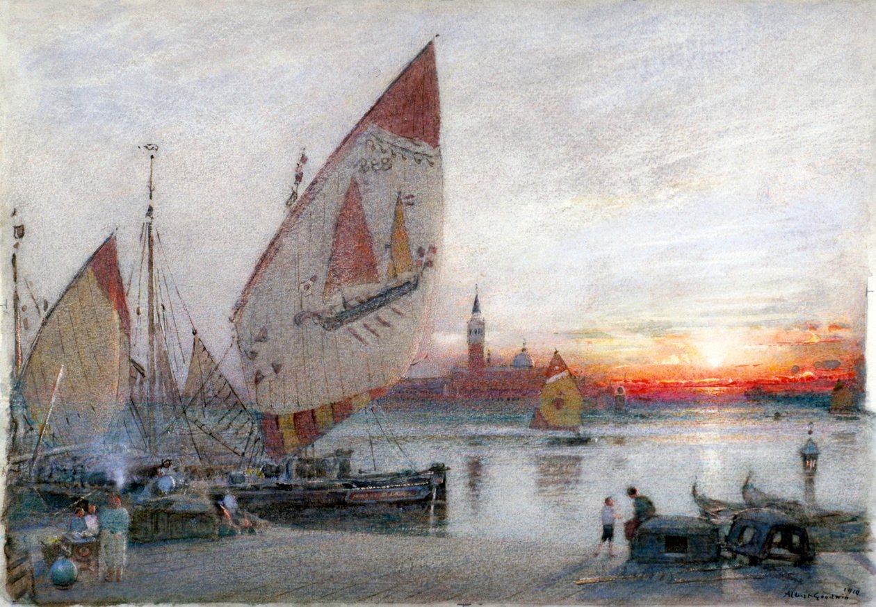 Venezia, 1910 da Albert Goodwin