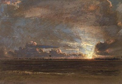 Tramonto delle Indie Occidentali, Barbados da Albert Goodwin
