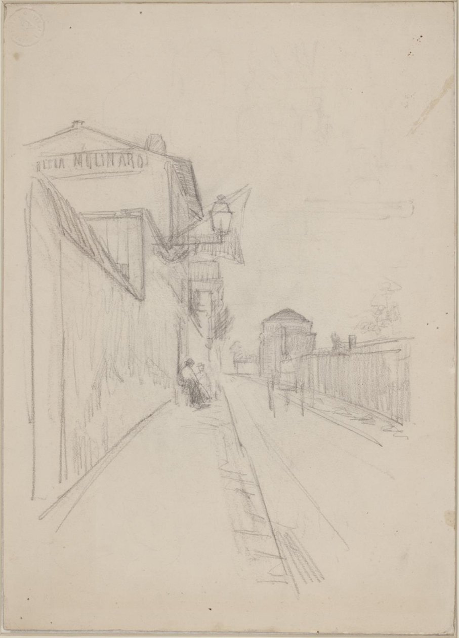 Una strada francese da Albert Gottschalk