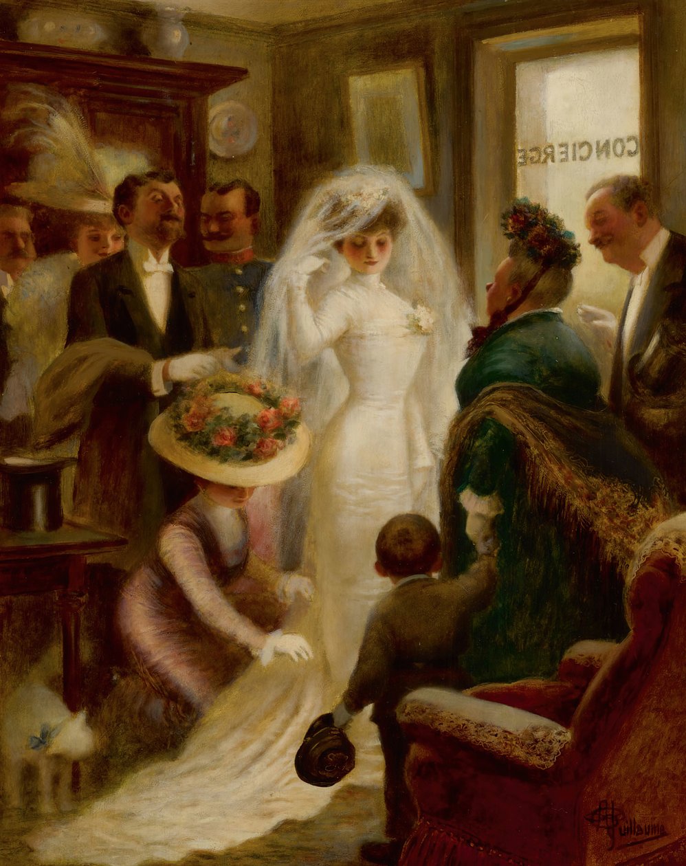 Giorno del matrimonio da Albert Guillaume