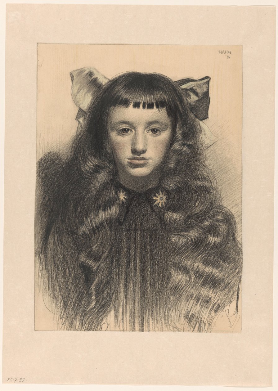 Ritratto di una ragazza da Albert Hahn (I)