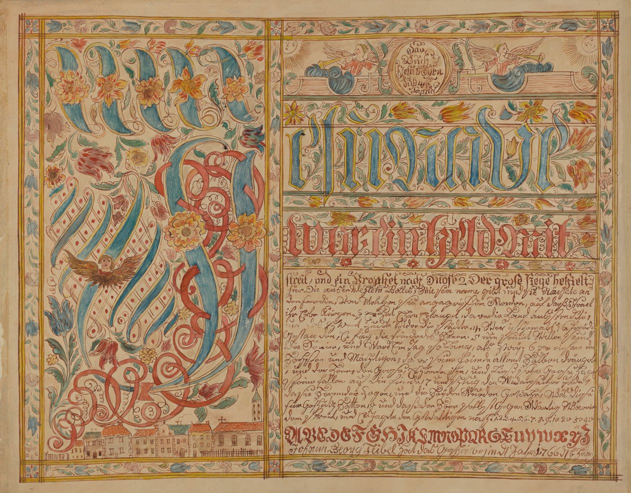 Fraktur da Albert J. Levone