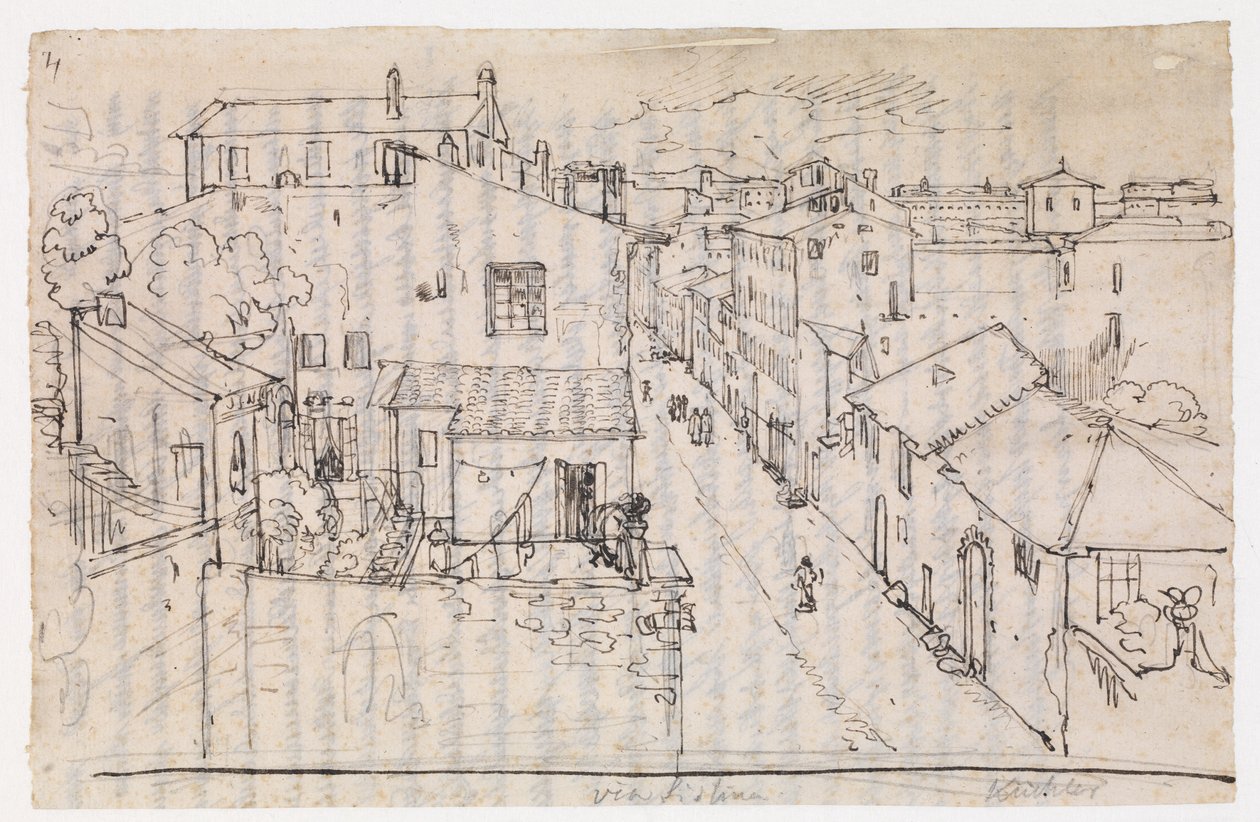 Roma, via Sistina da Albert Küchler
