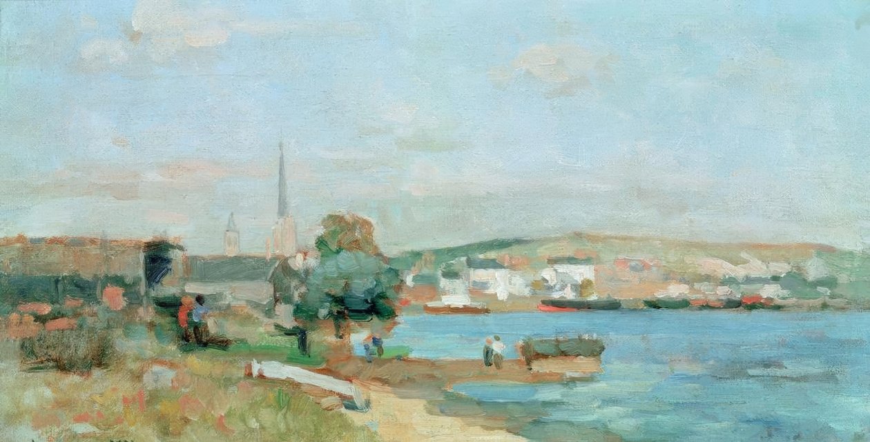Bordo del mare da Albert Lebourg