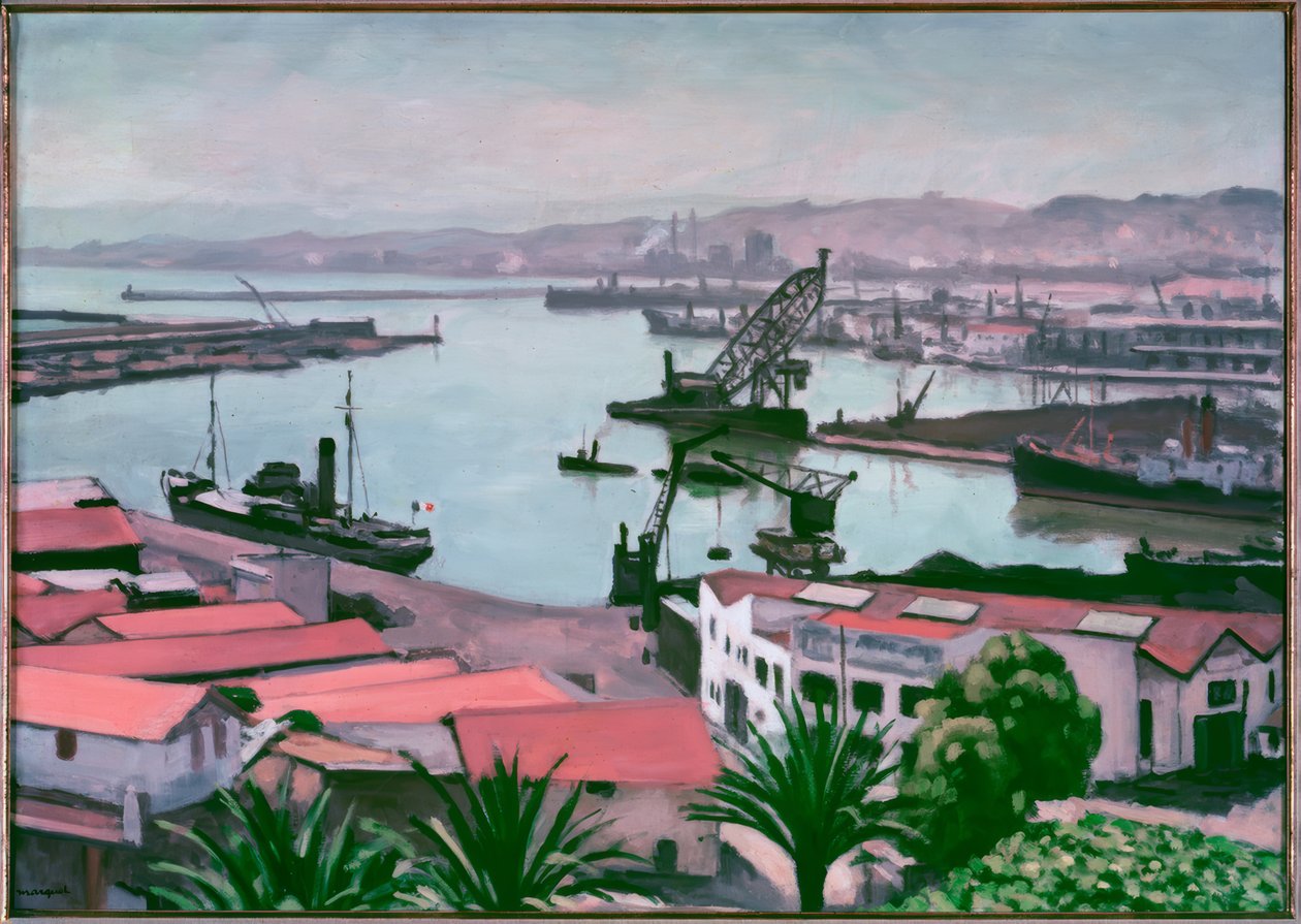 Algeri, i tetti rossi da Albert Marquet