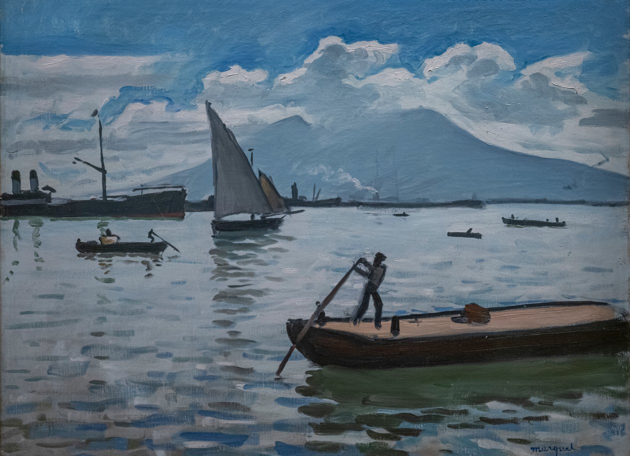 Baia di Napoli da Albert Marquet