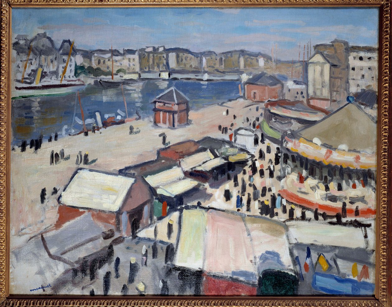 Carnevale a Le Havre da Albert Marquet
