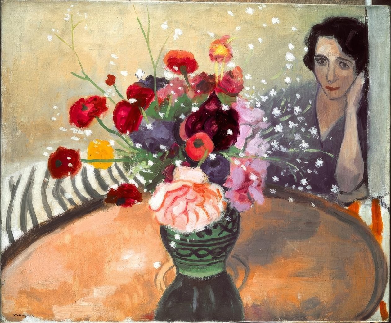 Il vassoio di rame da Albert Marquet