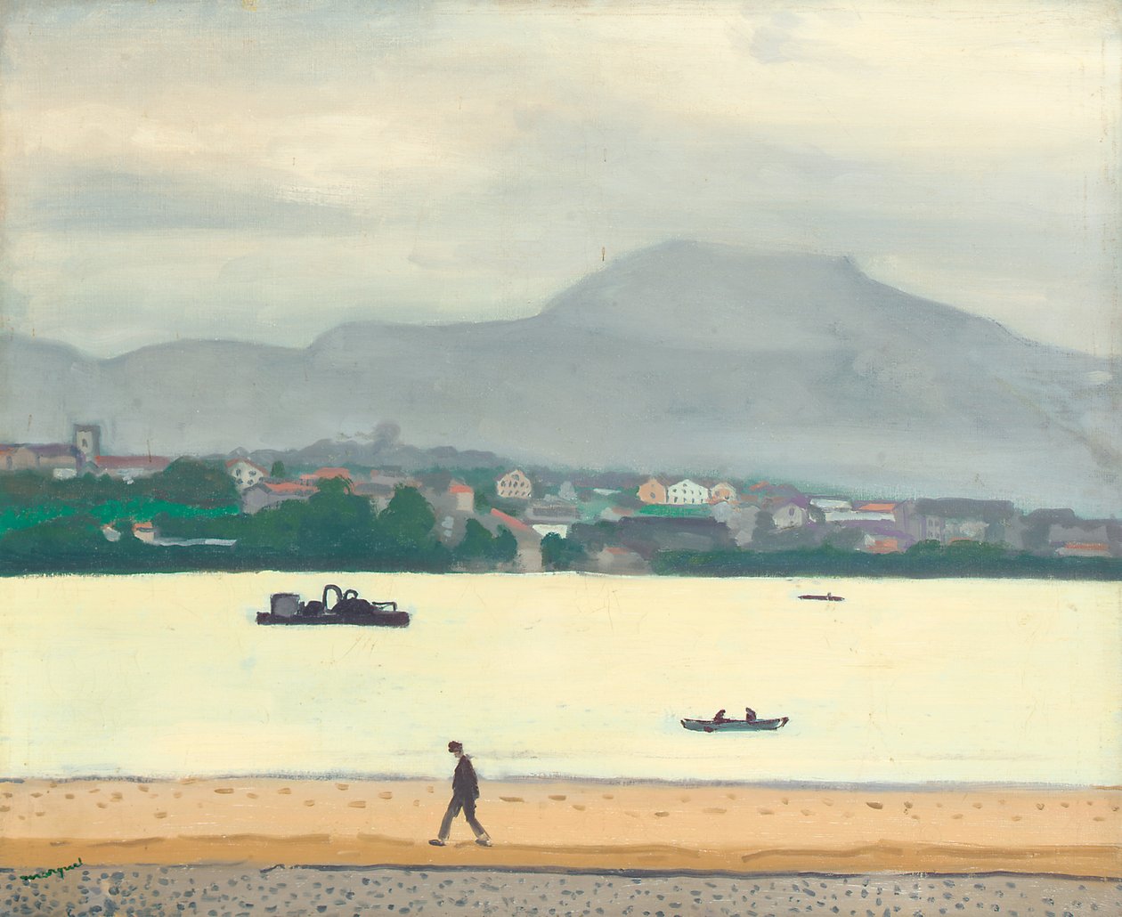 La strada, Hendaye da Albert Marquet