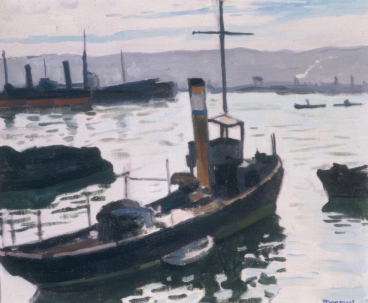 Il porto di Algeri da Albert Marquet