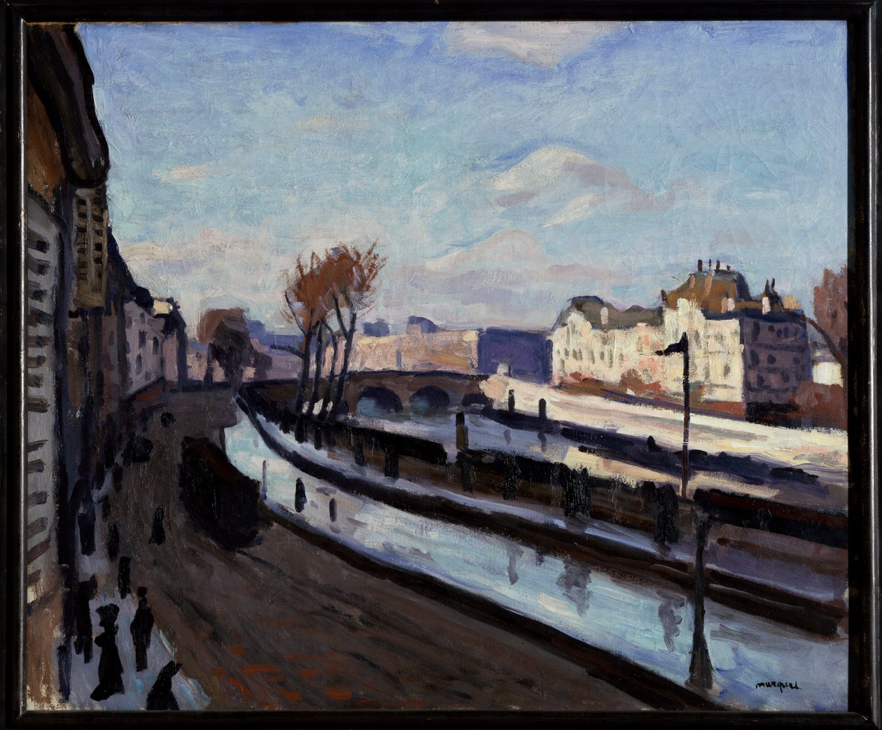 Parigi, il Quai des Grands-Augustins da Albert Marquet