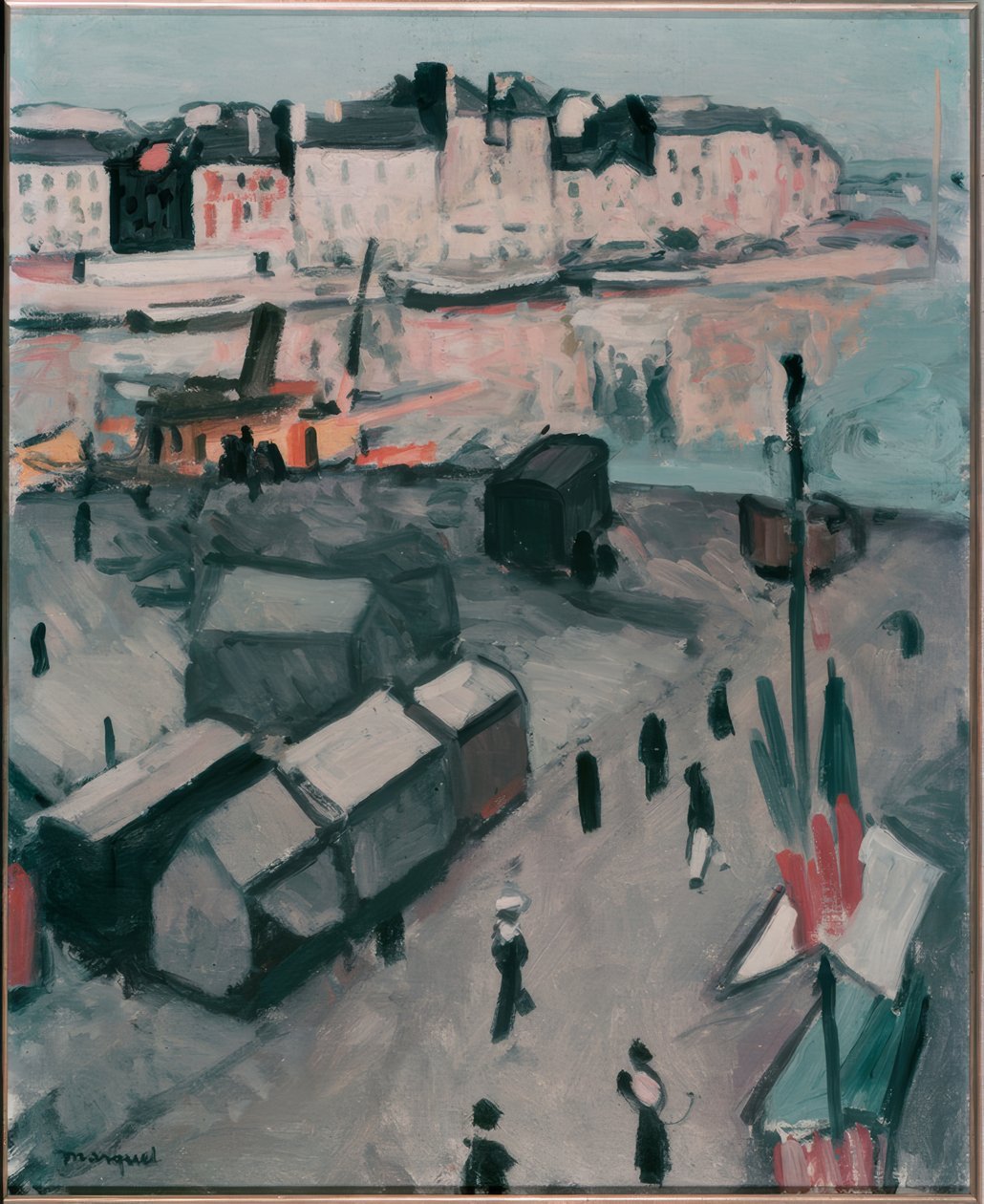 Porto di Le Havre da Albert Marquet