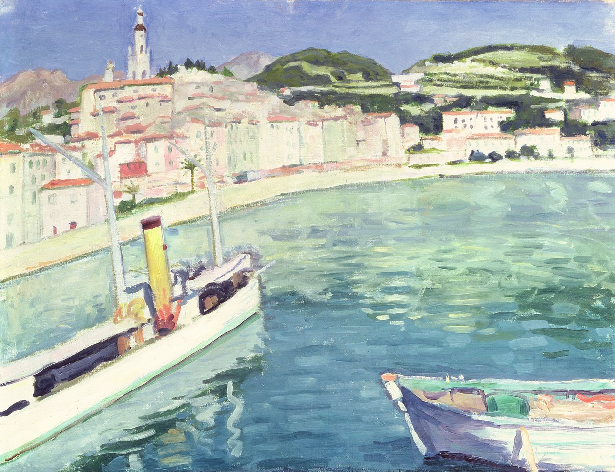 Porto di Mentone da Albert Marquet