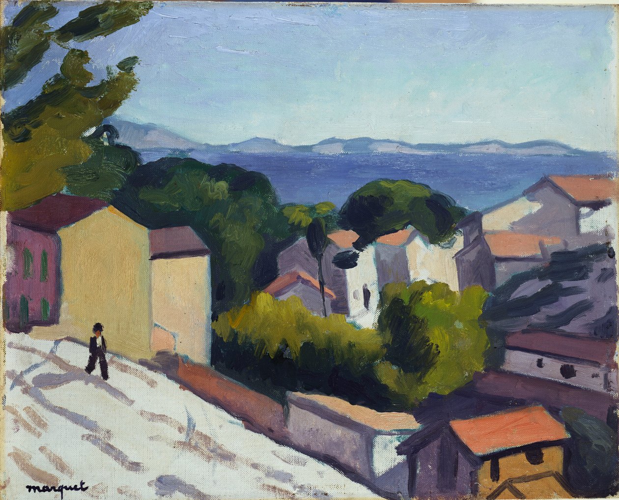 La strada di Estaque da Albert Marquet