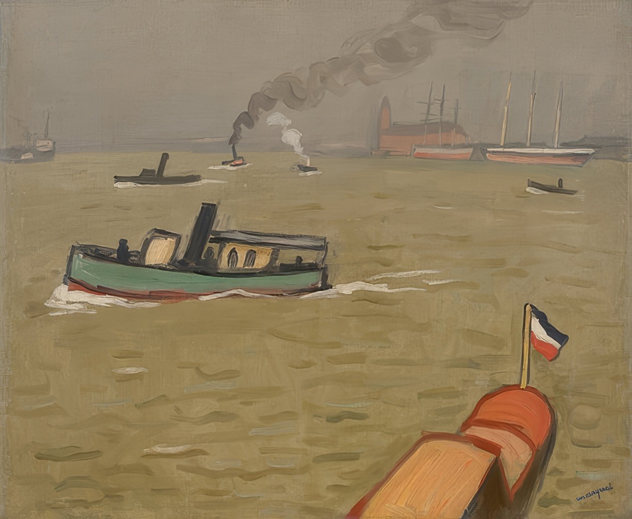Vedetta, Amburgo da Albert Marquet