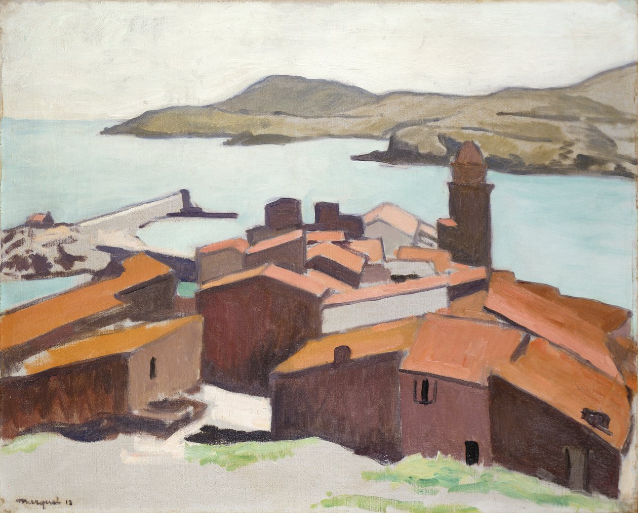 Vista di Collioure da Albert Marquet