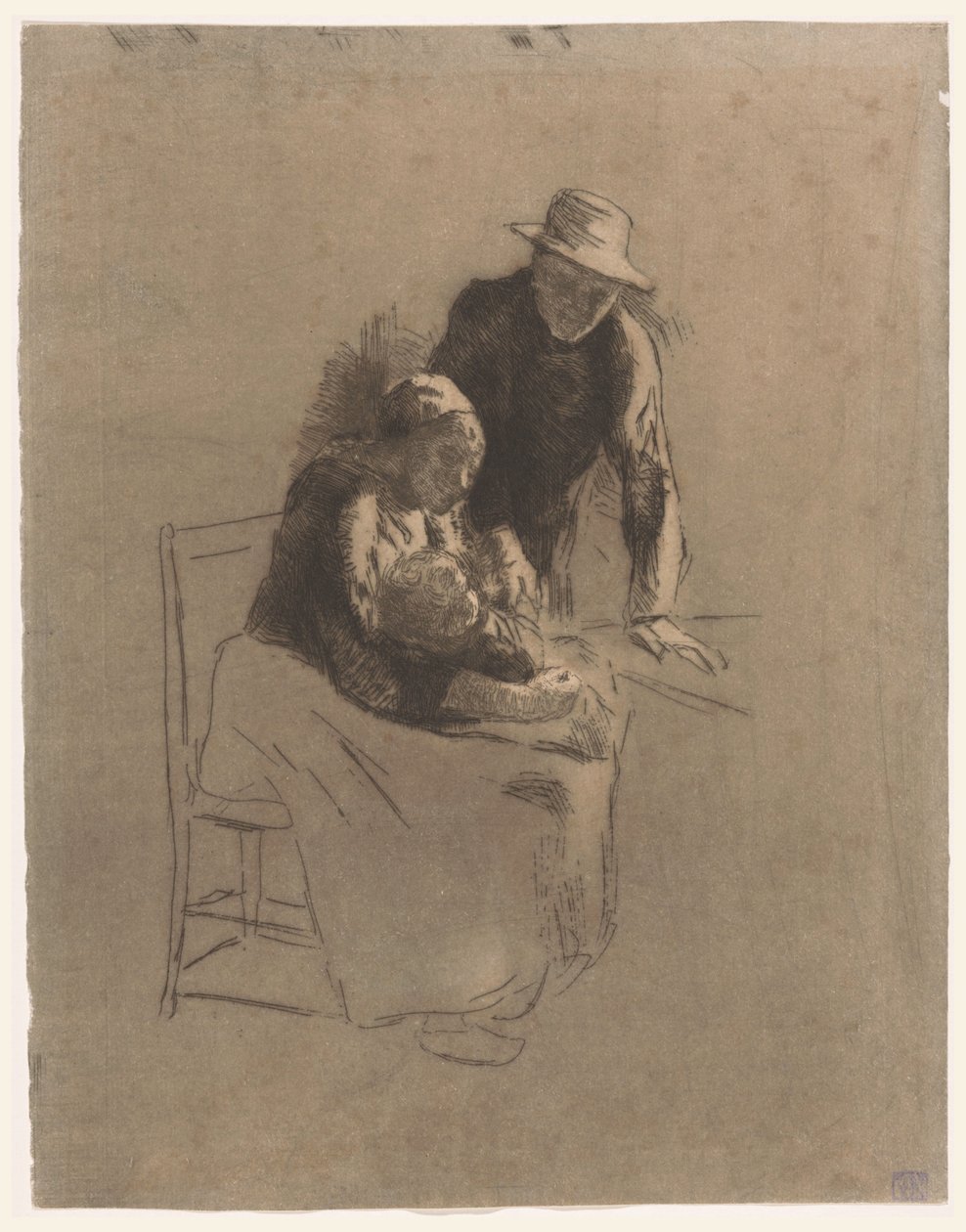 Famiglia di contadini da Albert  Neuhuys