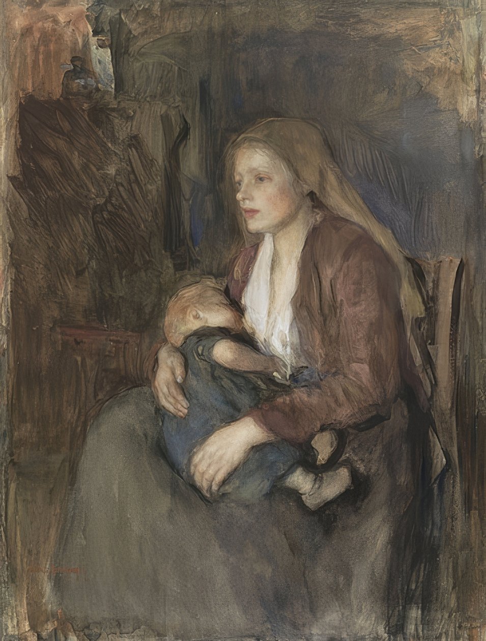 Madonna nordica da Albert Neuhuys