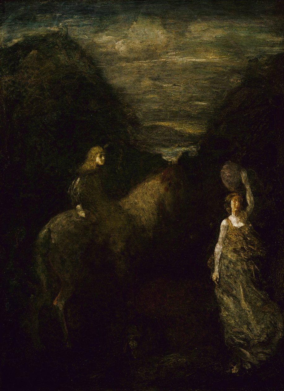 Il re Cophetua e la cameriera mendicante da Albert Pinkham Ryder