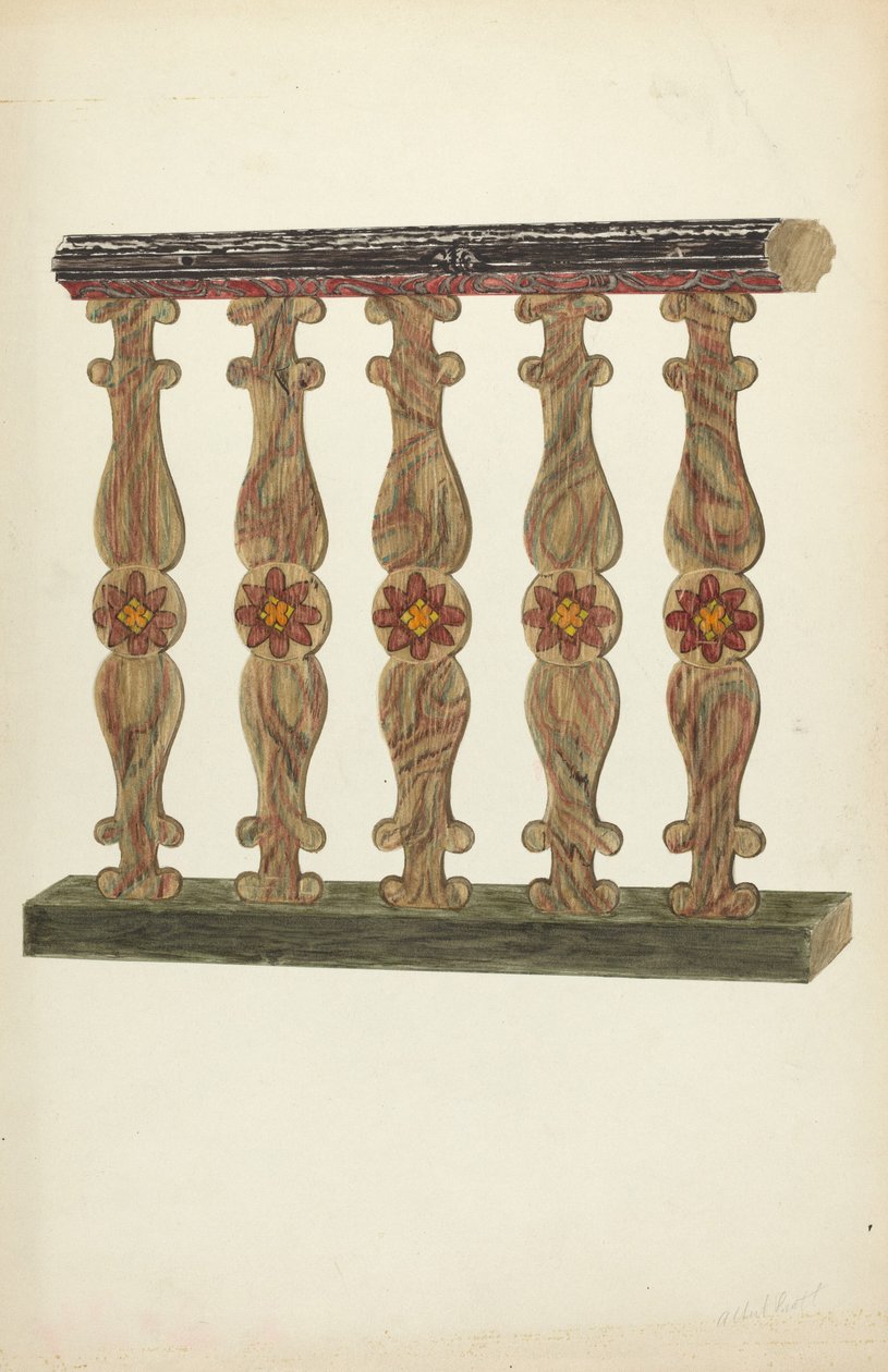 Balaustra del coro da Albert Pratt