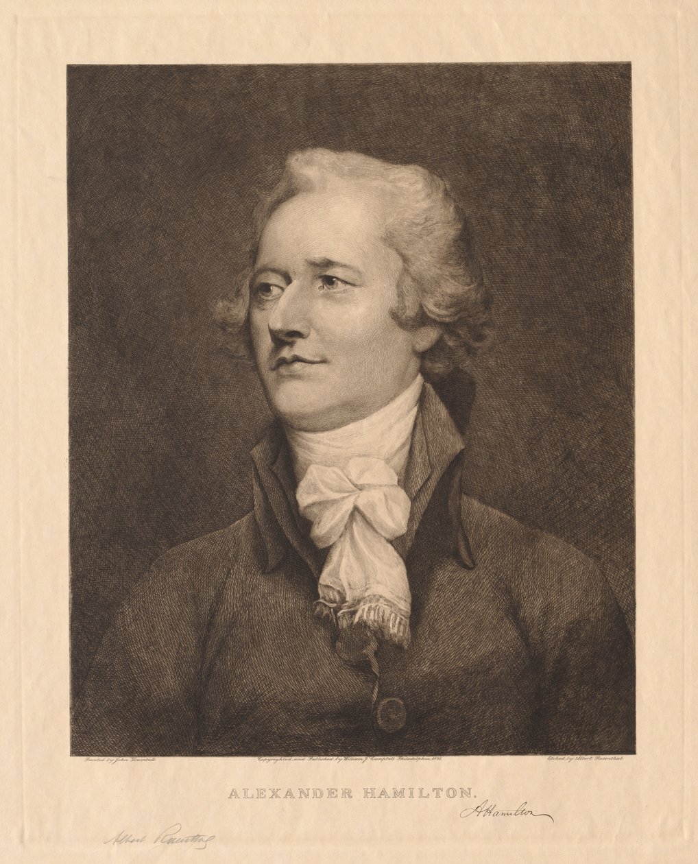 Alexander Hamilton da Albert Rosenthal
