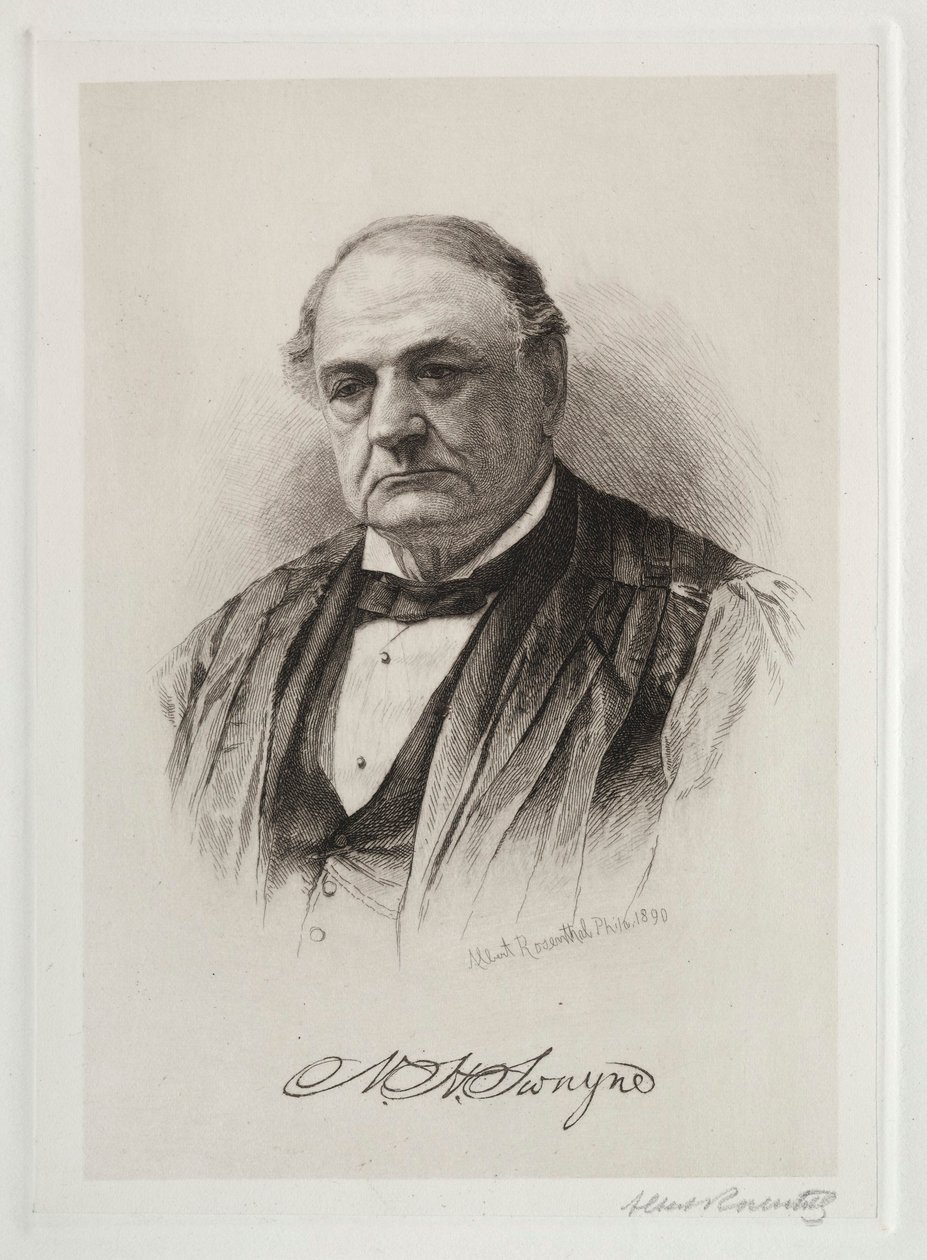 W. H. Swayne, 1890 da Albert Rosenthal