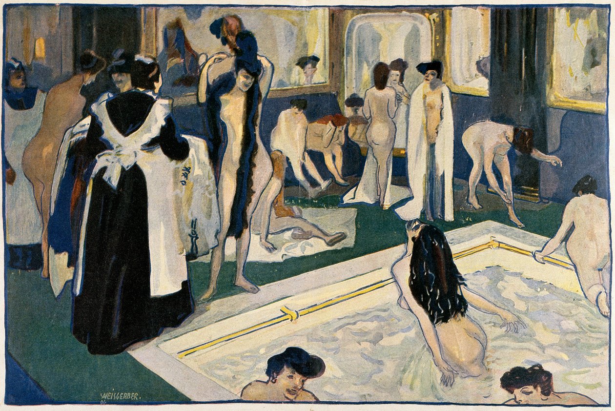 Bagno a Parigi da Albert Weisgerber