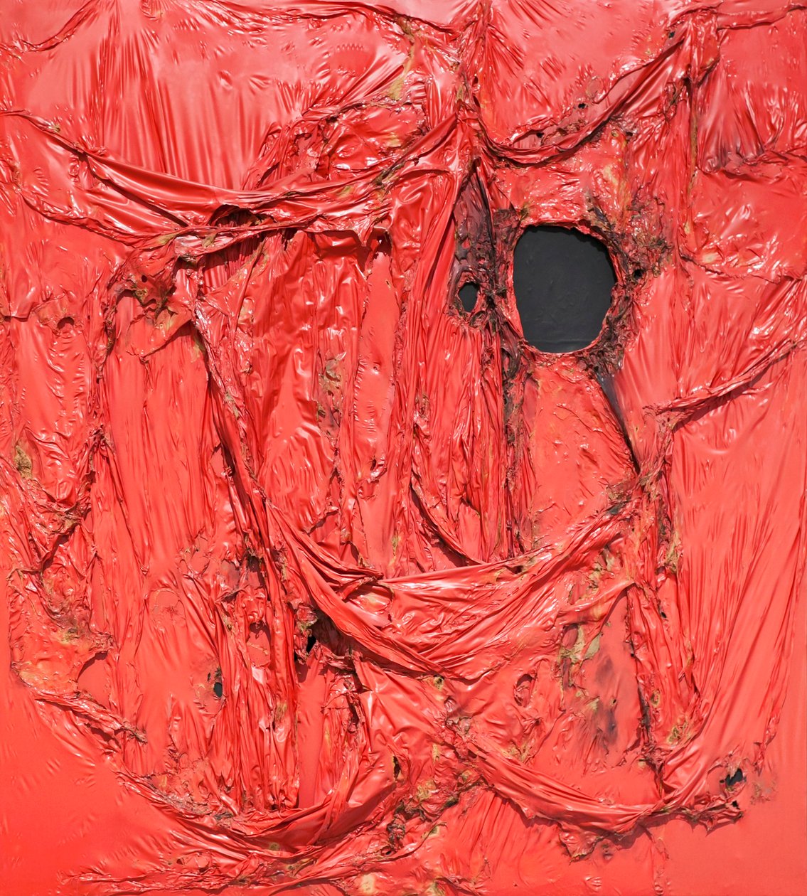 Grande Rosso da Alberto Burri