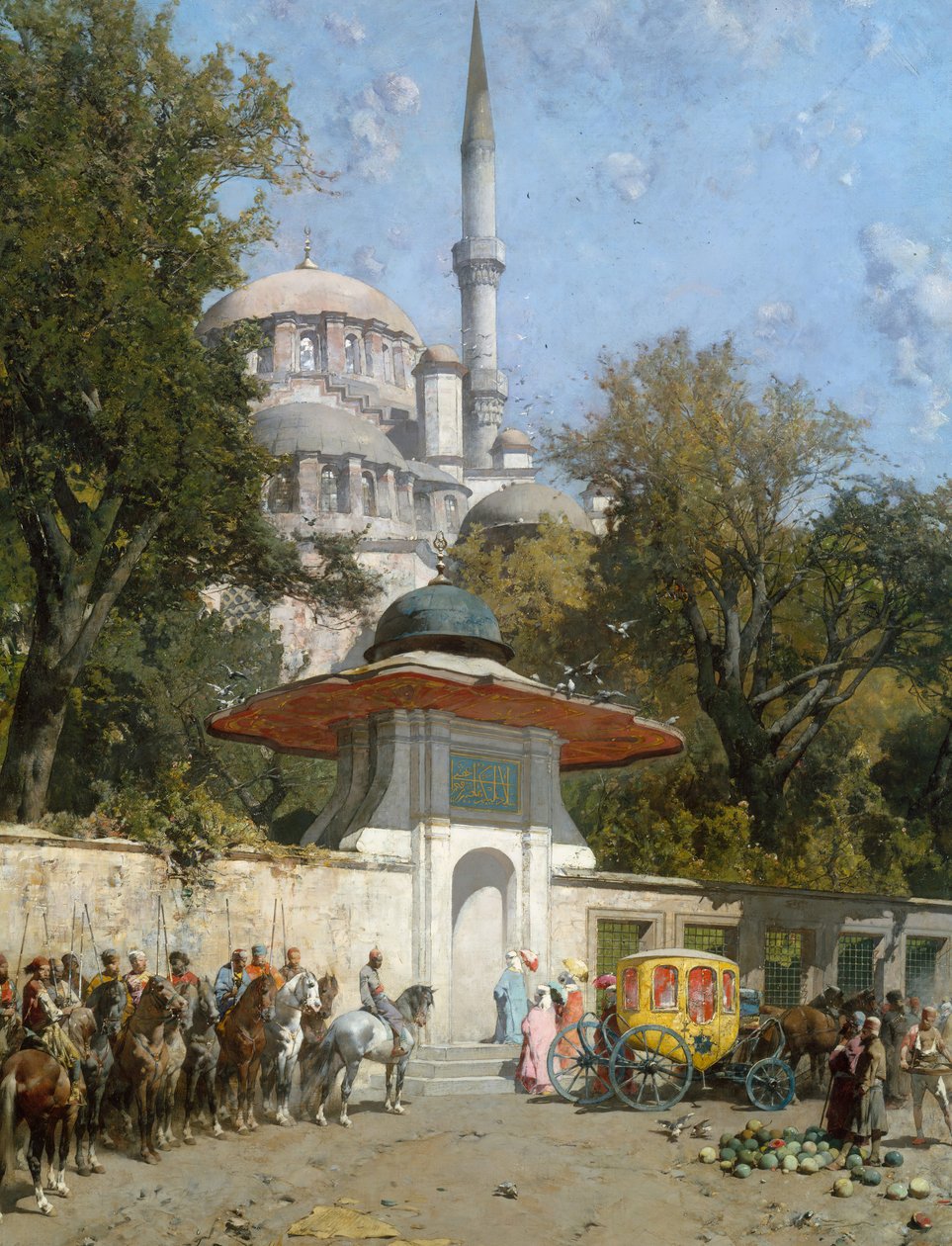 Una moschea da Alberto Pasini