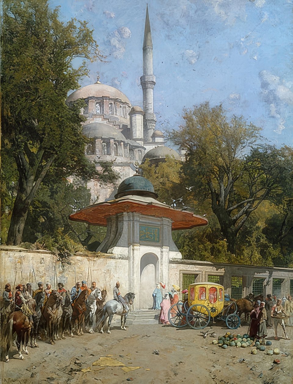 Una moschea da Alberto Pasini
